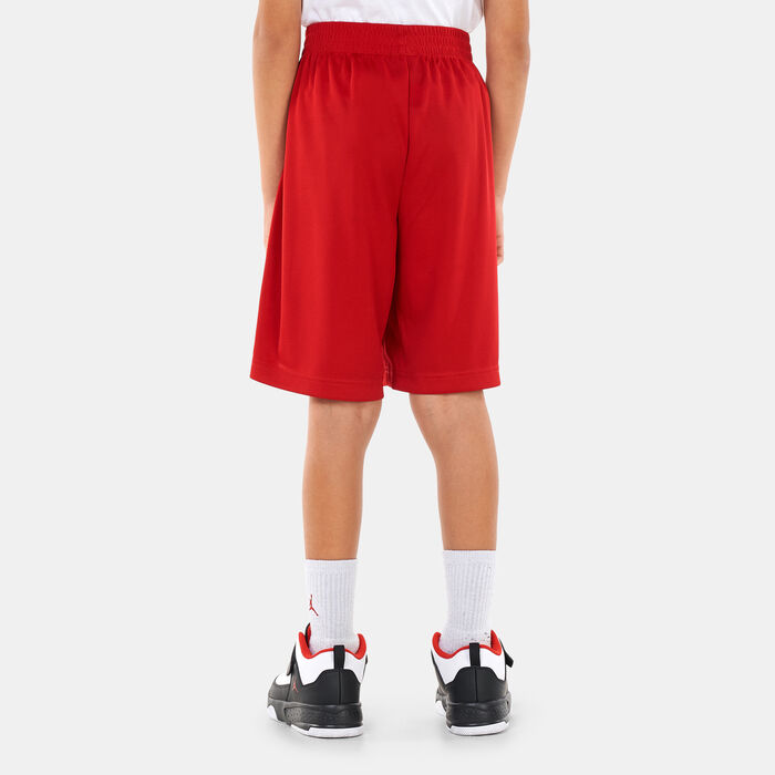 Jordan Kids' Vertical Mesh Shorts (Older Kids) Red Jordan Kids' Vertical Mesh Shorts (Older Kids) Red image number 1