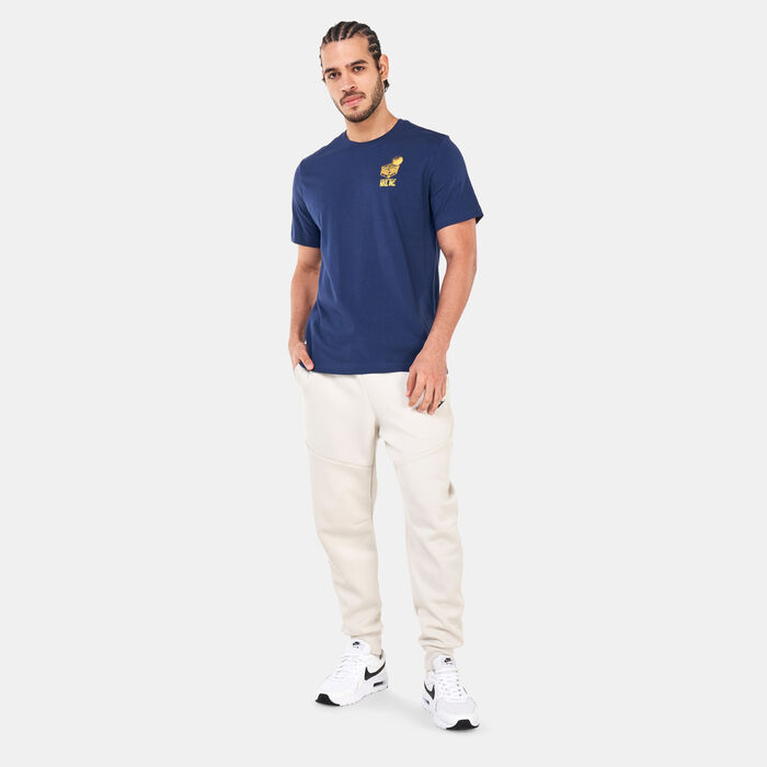 Nike Men's Seasonal T-Shirt Blue Nike Men's Seasonal T-Shirt Blue image number 2