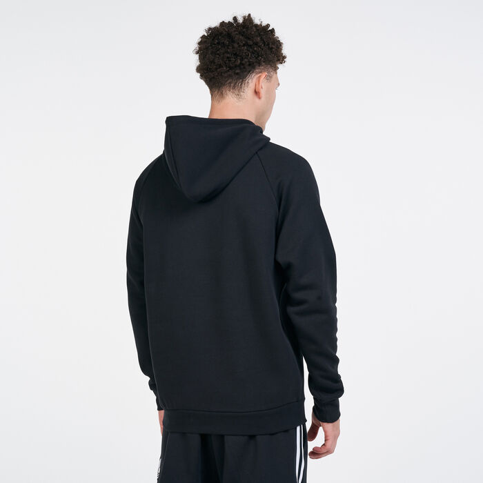 adidas Originals Men's Adicolor 3D Trefoil Graphic Hoodie Black adidas Originals Men's Adicolor 3D Trefoil Graphic Hoodie Black image number 1