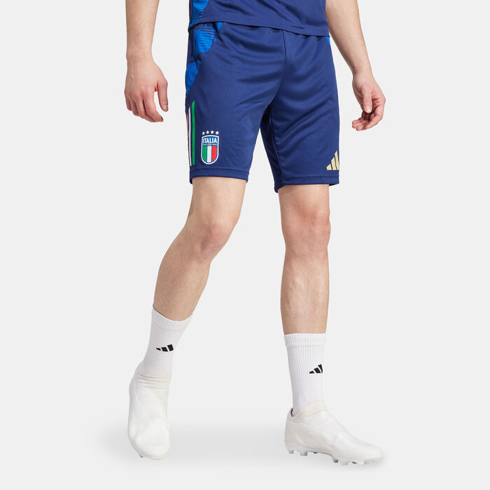 adidas Men's Italy Tiro Competition Training Football Shorts - 2024 Blue adidas Men's Italy Tiro Competition Training Football Shorts - 2024 Blue image number 0