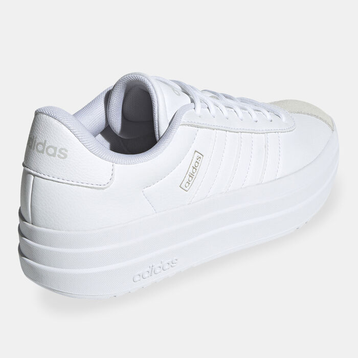 adidas Women's VL Court Bold Shoes White adidas Women's VL Court Bold Shoes White image number 2