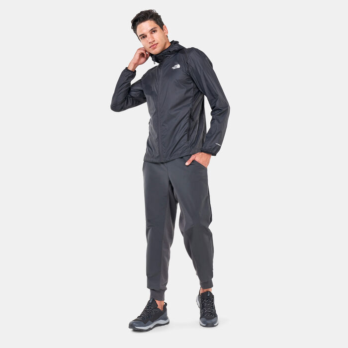 The North Face Men's Athletic Outdoor Full-Zip Wind Jacket Grey The North Face Men's Athletic Outdoor Full-Zip Wind Jacket Grey image number 2