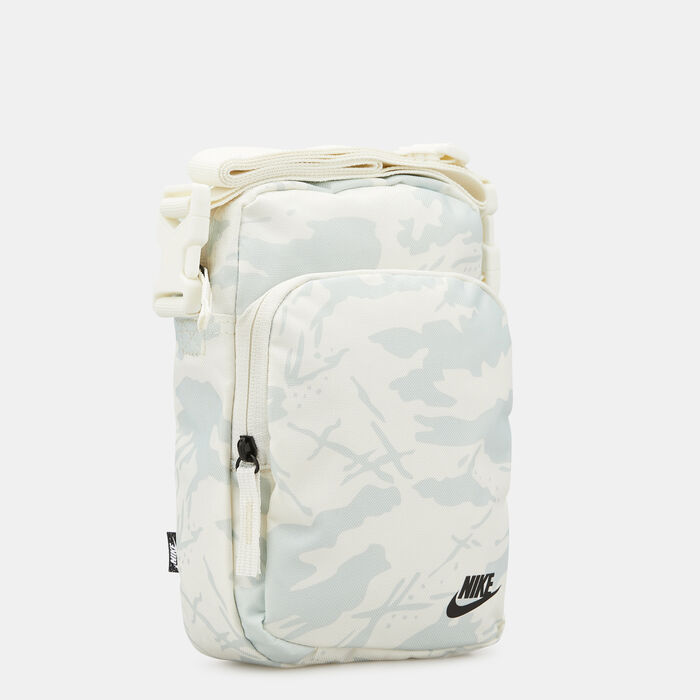 Nike Men’s Heritage Camo Crossbody Bag White image number 2