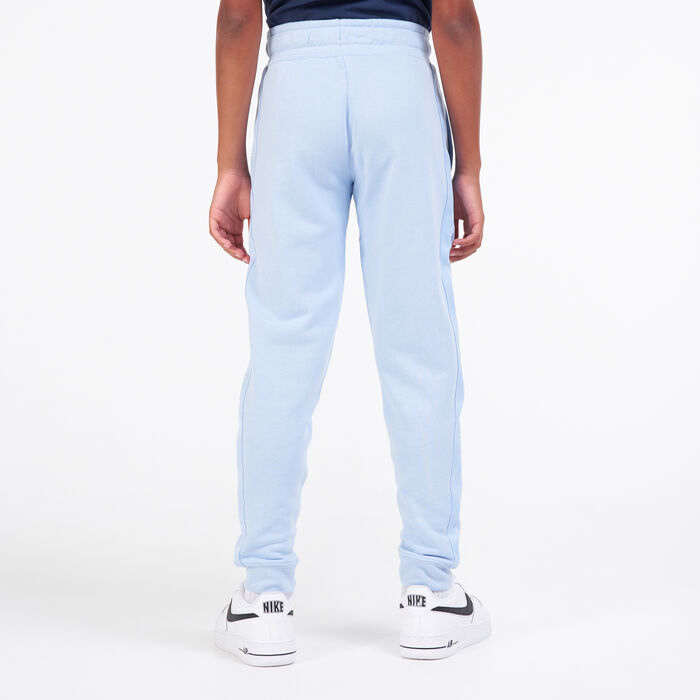 Nike Kids' Sportswear Swoosh Fleece Sweatpants (Older Kids) Blue image number 1