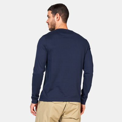 Timberland Men's Dunstan River Long Sleeve T-Shirt Blue