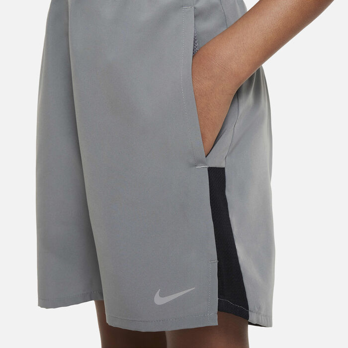 Nike Kids' Dri-FIT Challenger Training Shorts Grey Nike Kids' Dri-FIT Challenger Training Shorts Grey image number 4