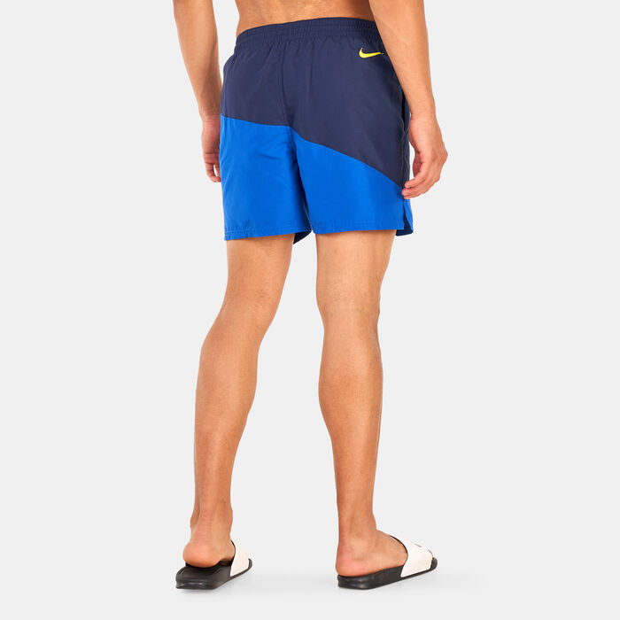 Nike Swim Men's Swim 5-Inch Volley Shorts Blue Nike Swim Men's Swim 5-Inch Volley Shorts Blue image number 1