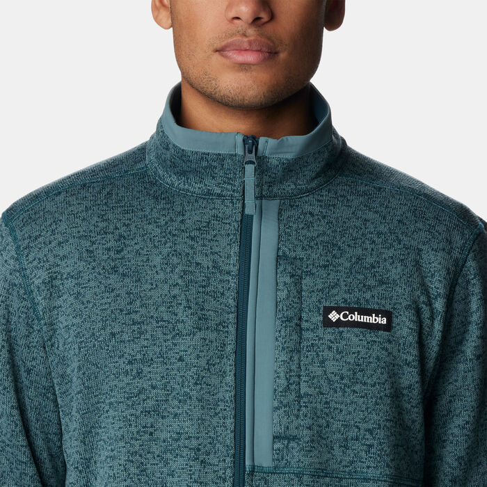 Columbia Men's Sweater Weather™ Full Zip Jacket Blue Columbia Men's Sweater Weather™ Full Zip Jacket Blue image number 4