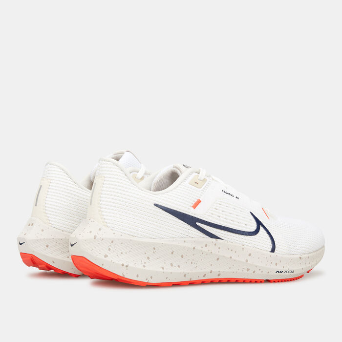 Nike Men's Pegasus 40 Road Running Shoe White Nike Men's Pegasus 40 Road Running Shoe White image number 3
