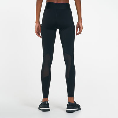 adidas Women's Techfit Logo Long Leggings Black adidas Women's Techfit Logo Long Leggings Black