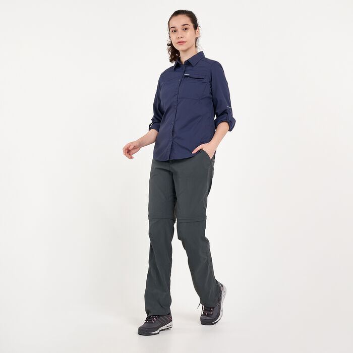 Columbia Women's Silver Ridge™ 2.0 Multi Plaid Shirt Blue Columbia Women's Silver Ridge™ 2.0 Multi Plaid Shirt Blue image number 2