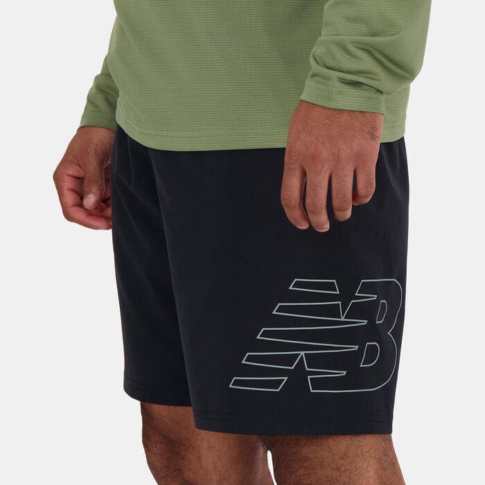 New Balance Men's Sport Essentials Graphic Shorts Black New Balance Men's Sport Essentials Graphic Shorts Black image number 3