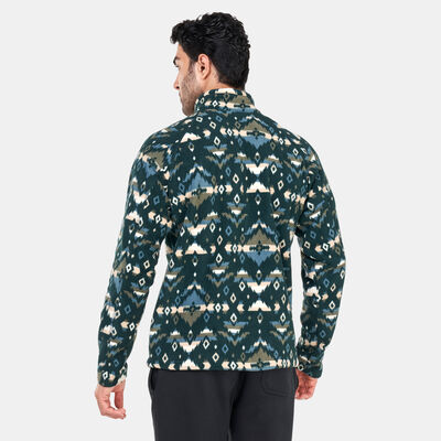 Columbia Men's Fast Trek™ Printed Sweatshirt Green Columbia Men's Fast Trek™ Printed Sweatshirt Green