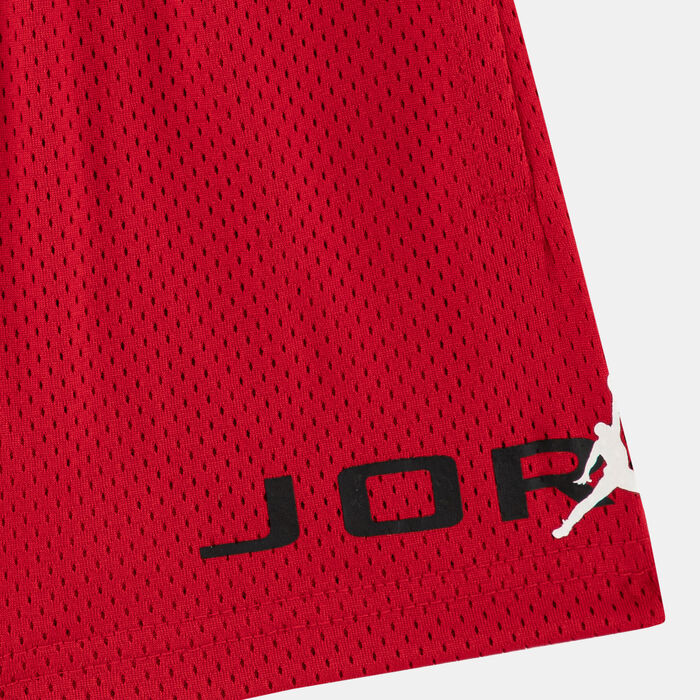 Nike Kids' MJ Baseline Mesh Shorts Red image number 2