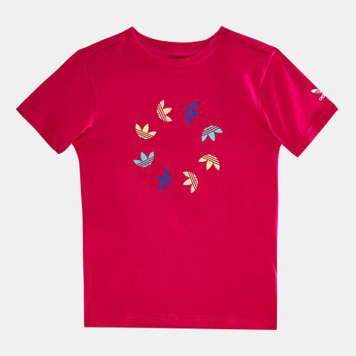 adidas Originals Kids' Adicolor T-Shirt Pink adidas Originals Kids' Adicolor T-Shirt Pink