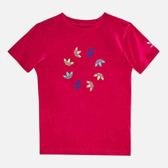 adidas Originals Kids' Adicolor T-Shirt Pink adidas Originals Kids' Adicolor T-Shirt Pink image number 0