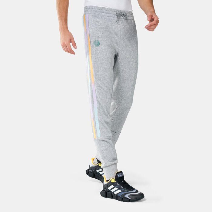 adidas Men's Donovan Mitchell Pants Grey image number 0