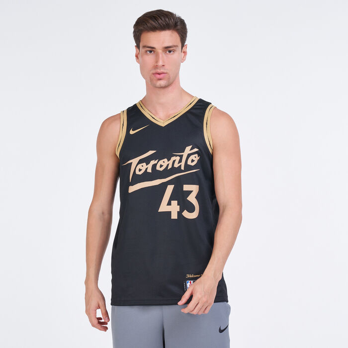 Nike Men's NBA Toronto Raptors City Edition Swingman Jersey - 2020 Black Nike Men's NBA Toronto Raptors City Edition Swingman Jersey - 2020 Black image number 0