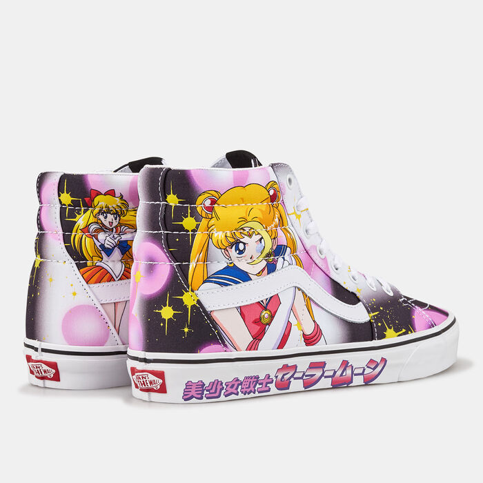 Vans Pretty Guardian Sailor Moon Sk8-Hi Unisex Shoe Pink image number 2