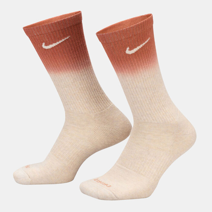 Nike Everyday Plus Cushioned Crew Socks (2 Pairs) Ivory Nike Everyday Plus Cushioned Crew Socks (2 Pairs) Ivory image number 0