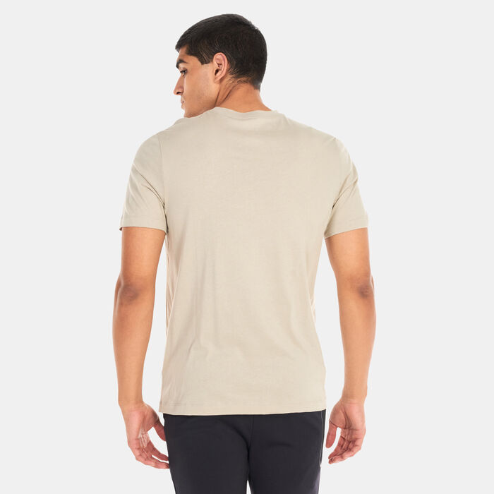 Nike Men's F.C. Barcelona Verbiage T-Shirt Ivory image number 1