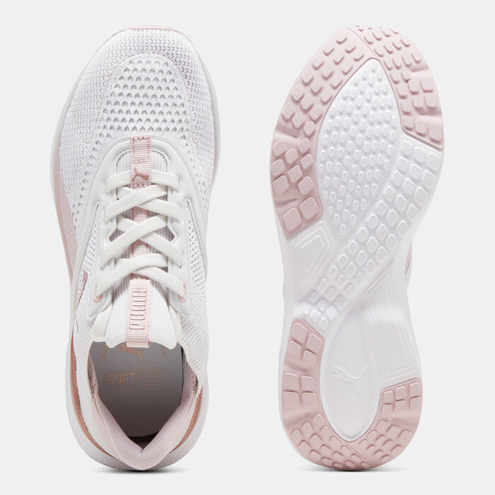 PUMA Women's SOFTRIDE Mayve Running Shoes Grey image number 3