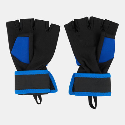 Everlast Printed Evergel Hand Wraps Gloves Blue