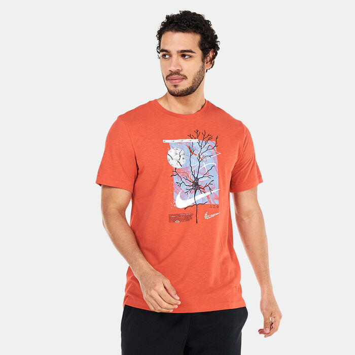 Nike Men's Dri-FIT Wild Clash T-Shirt Red Nike Men's Dri-FIT Wild Clash T-Shirt Red image number 0
