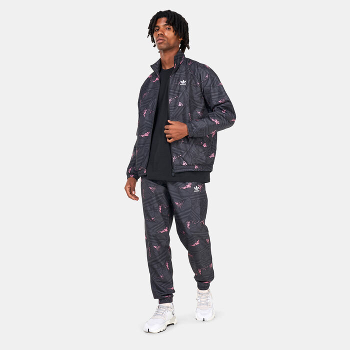 adidas Originals Men's Rekive Trefoil All Over Print Track Jacket Multi adidas Originals Men's Rekive Trefoil All Over Print Track Jacket Multi image number 2