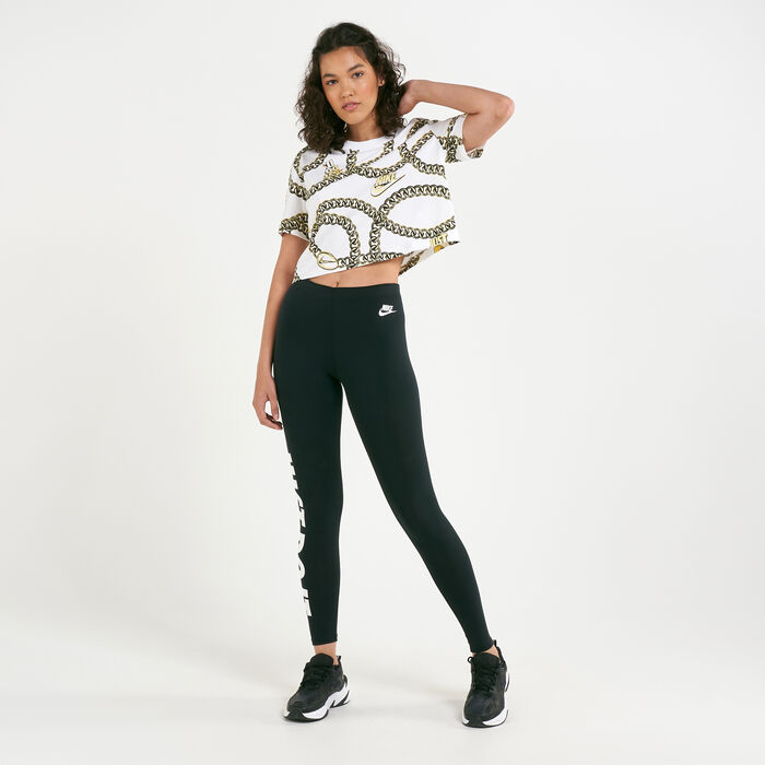 Nike Women's Sportswear Glam Dunk Crop Top White Nike Women's Sportswear Glam Dunk Crop Top White image number 2