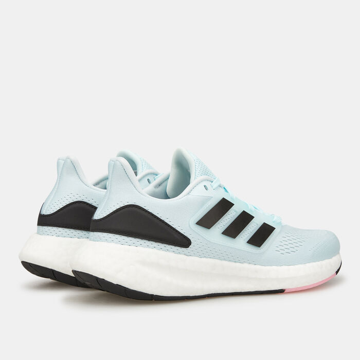 adidas Women's Pureboost 22 Shoe Blue adidas Women's Pureboost 22 Shoe Blue image number 2