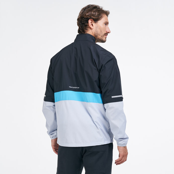 New Balance Men's Accelerate Jacket Black image number 1