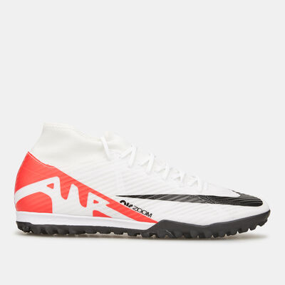 Nike Men's Mercurial Superfly 9 Academy Turf Ground Football Shoes White