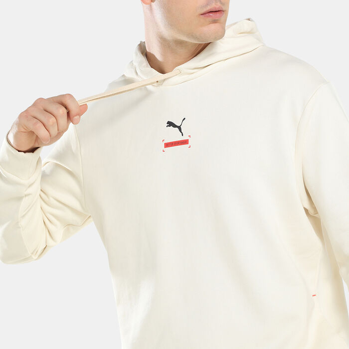 PUMA Men's Better Hoodie Beige image number 3