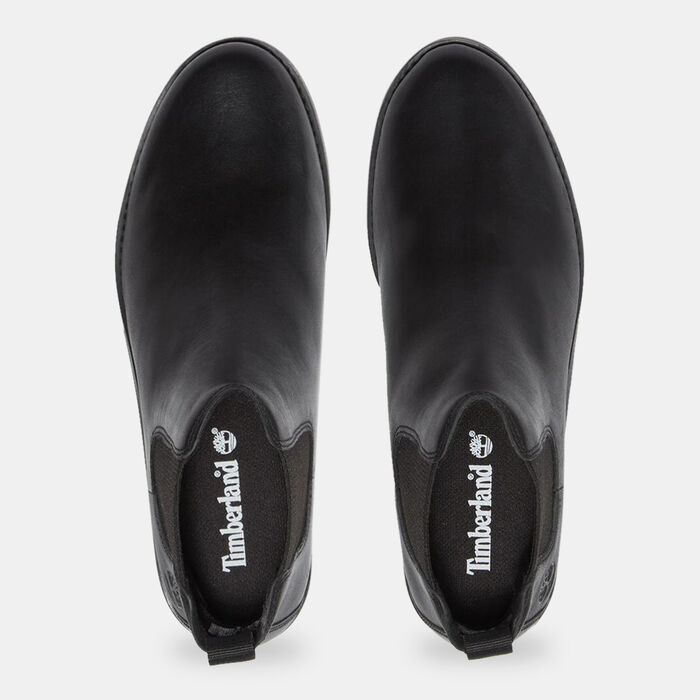 Timberland Women's Mont Chevalier Mid Chelsea Boots Black Timberland Women's Mont Chevalier Mid Chelsea Boots Black image number 3