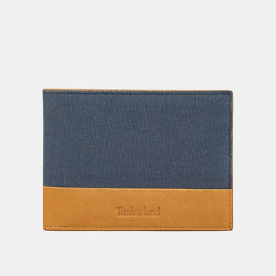 Timberland Men's Braeburn Large Coin Pocket Wallet Blue