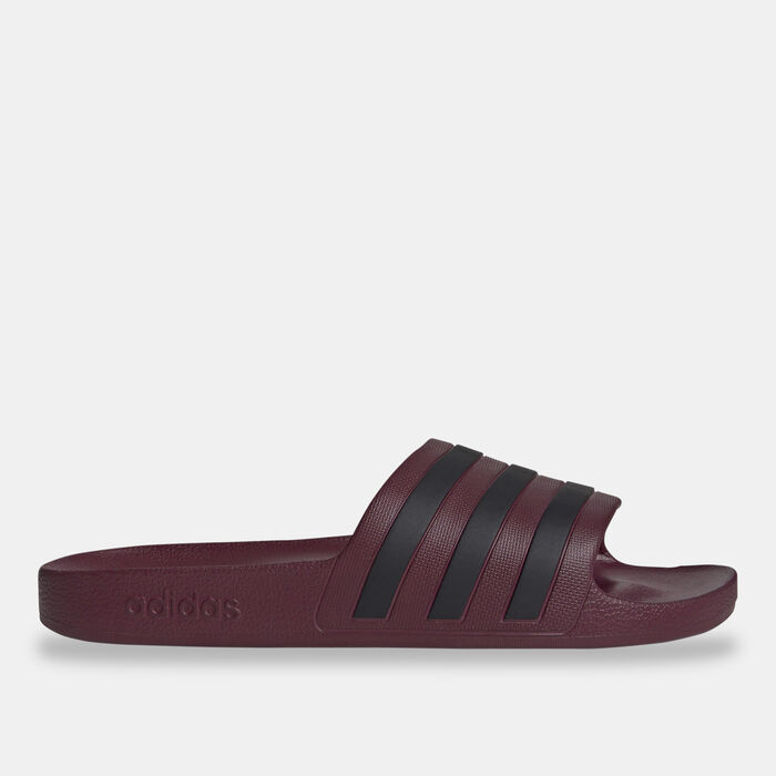 adidas Adilette Aqua Slides Red adidas Adilette Aqua Slides Red image number 0