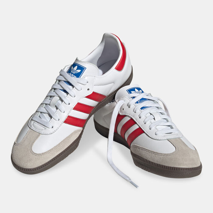 adidas Originals Men's Samba OG Shoes White adidas Originals Men's Samba OG Shoes White image number 1