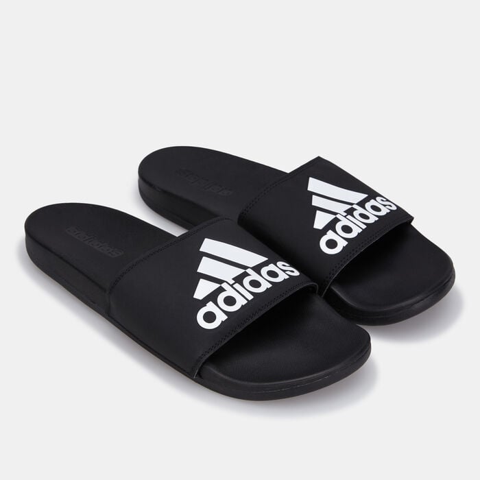 adidas Men's Adilette Comfort Slides Black adidas Men's Adilette Comfort Slides Black image number 0