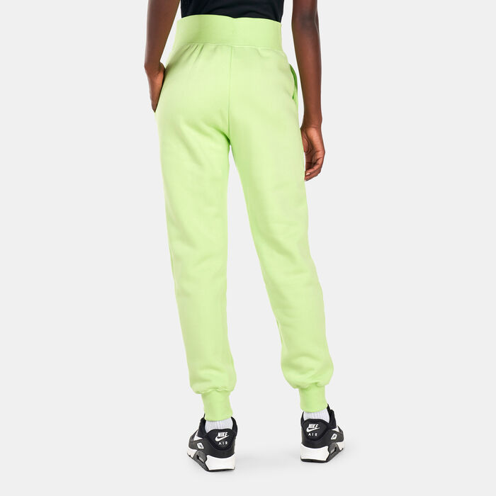 Nike Women's Sportswear Swoosh Fleece Joggers Green Nike Women's Sportswear Swoosh Fleece Joggers Green image number 1