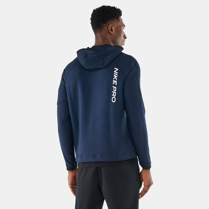 Nike Men's Pro Pullover Fleece Hoodie Nike Men's Pro Pullover Fleece Hoodie image number 1