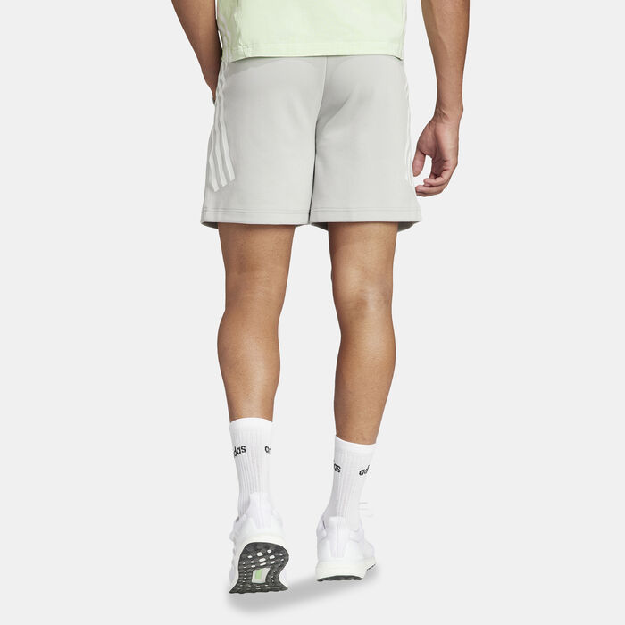 adidas Men's Future Icons 3-Stripes Shorts Beige image number 1