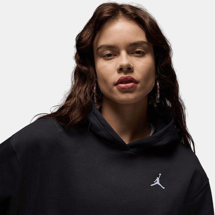 Jordan Women's Brooklyn Fleece Hoodie Black image number 3
