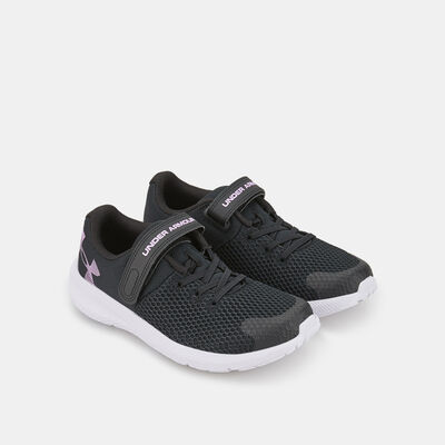 Under Armour Kids' UA Pursuit 2 AC Running Shoe Black