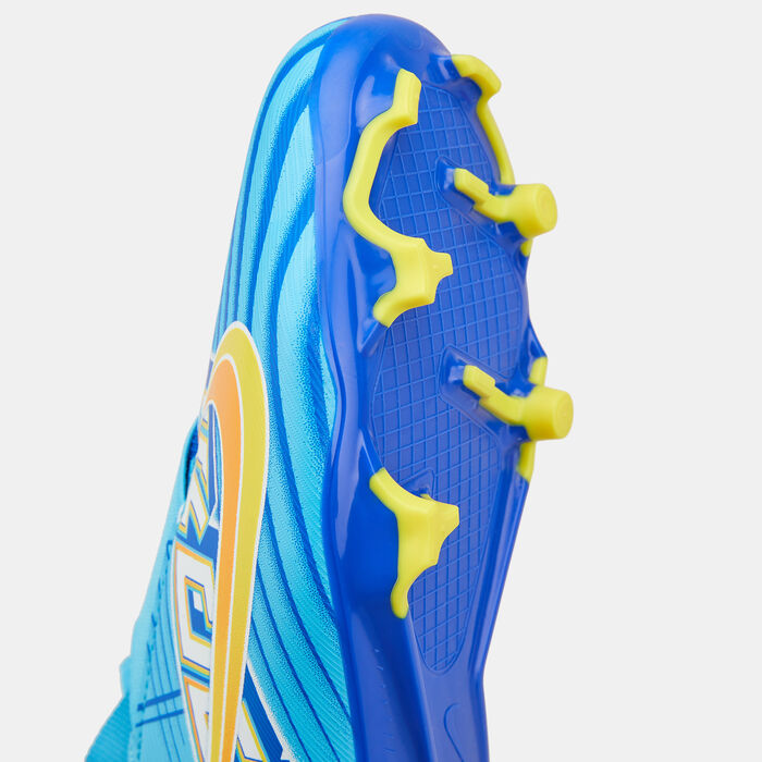 Nike Kids' Zoom Superfly 9 Academy Kylian Mbappé Firm Ground Multi Ground Football Shoe Blue image number 4