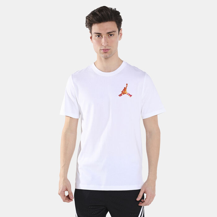 Jordan Men's Jumpman 3D T-Shirt White Jordan Men's Jumpman 3D T-Shirt White image number 0