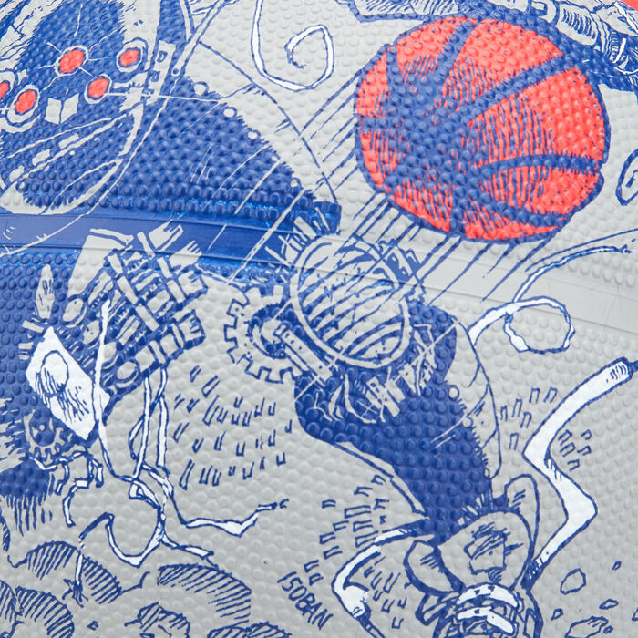 Spalding NBA Sketch 2.0 Basketball Multi Spalding NBA Sketch 2.0 Basketball Multi image number 2