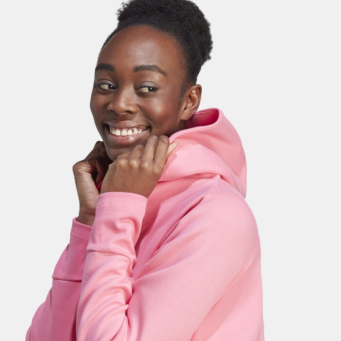 adidas Women's Z.N.E. Overhead Hoodie Pink adidas Women's Z.N.E. Overhead Hoodie Pink image number 3