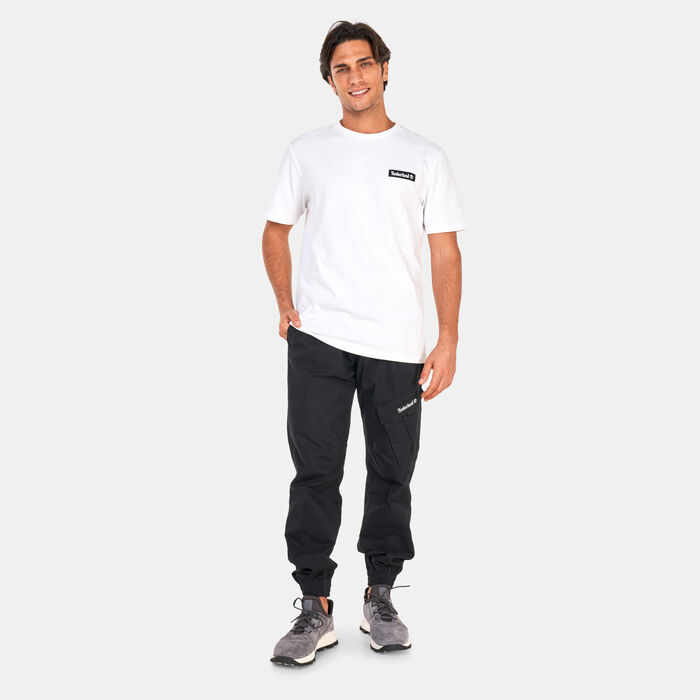 Timberland Men's Heavyweight Logo T-Shirt White image number 2