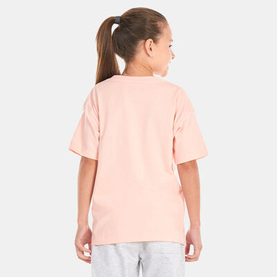 Jordan Kids' Icon Play Team T-Shirt (Older Kids) Pink